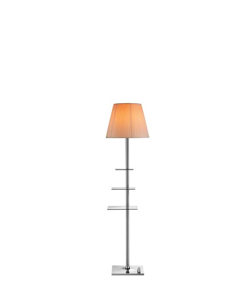 Lâmpada Bibliotheque Nat.Eu Prata/Toda Prata