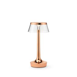 Lámpara Bon Jour Unplugged sobremesa batería Cobre