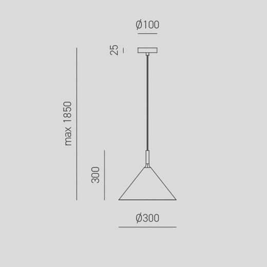 BARBIE S/P Koper-witte hanglamp