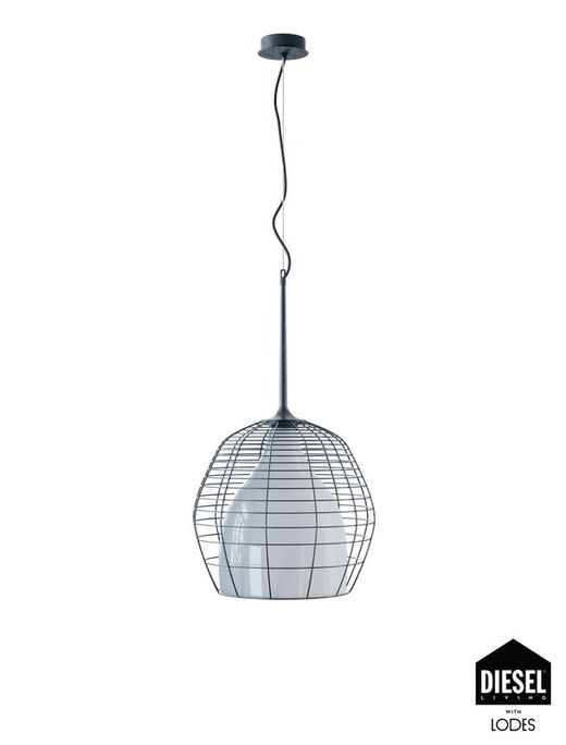 Gaiola grande luminária pendente