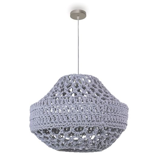 Makramee-Pendelleuchte Marinisa 60X45X130 1XE27