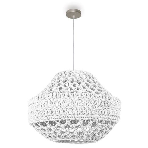 Makramee-Pendelleuchte Marinisa 60X45X130 1XE27