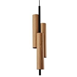 BLACK NOTE Triplet Dimbare Gouden Hanglamp