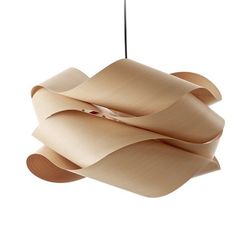 Luminária pendente grande de níquel fosco LINK