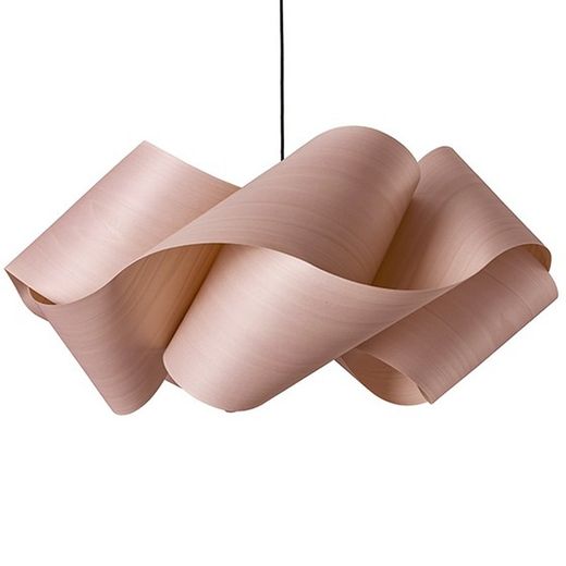 LZF Large SWIRL Pendant Lamp Matte Black