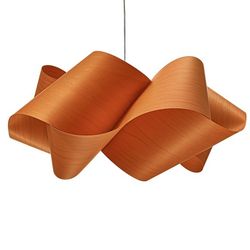 LZF Large SWIRL Pendant Lamp Matte Black