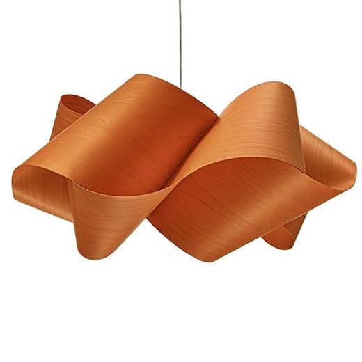 LZF Large SWIRL Pendant Lamp Matte Black