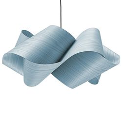 LZF Large SWIRL Pendant Lamp Matte Nickel