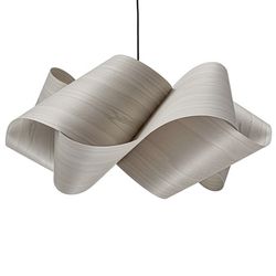LZF Large SWIRL Pendant Lamp Matte Nickel