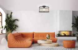 Delow hanging vintage style living room lamp