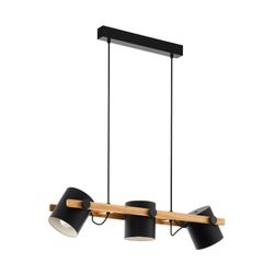 Lámpara colgante estilo vintage Hornwood 3L