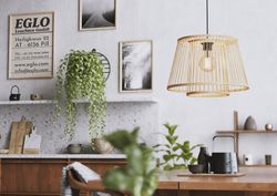 Wohnzimmer-Pendelleuchte im Vintage-Stil Hykeham