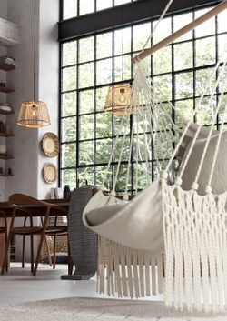 Wohnzimmer-Pendelleuchte im Vintage-Stil Hykeham
