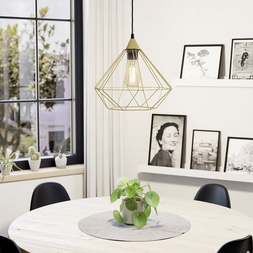 Luminária suspensa estilo vintage Tarbes