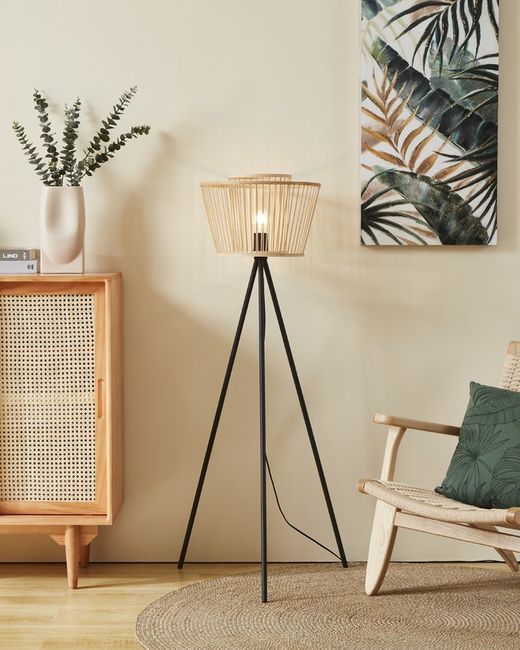 Lampadaire de style vintage Hykeham