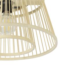 Hykeham plafondlamp in vintage stijl, woonkamerlamp