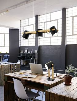 Vintage stijl tafellamp van Hornwood