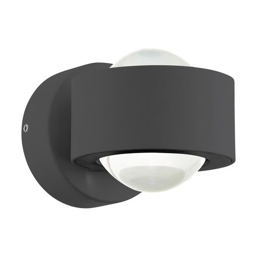 Ono 2 antraciet wandlamp