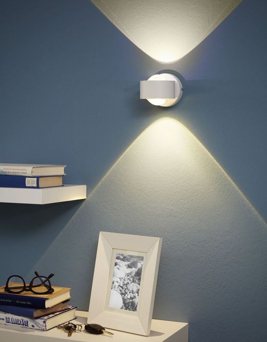 Ono 2 witte wandlamp