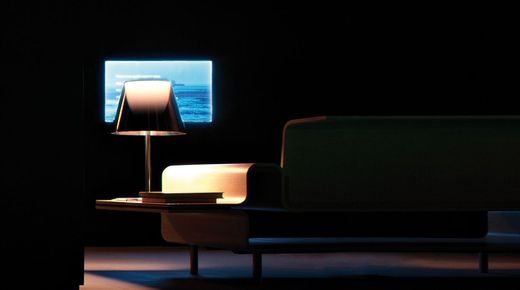 Tischlampe Ktribe T2 Dim Eu Silber