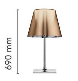 Tischlampe Ktribe T2 Dim Eu Silber