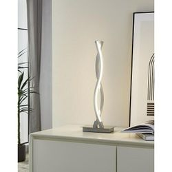 Lasana 2 chroom tafellamp