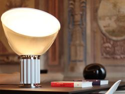 Table Lamp Taccia Small Led Eu/Ul/Gb/Sa Anod Silver