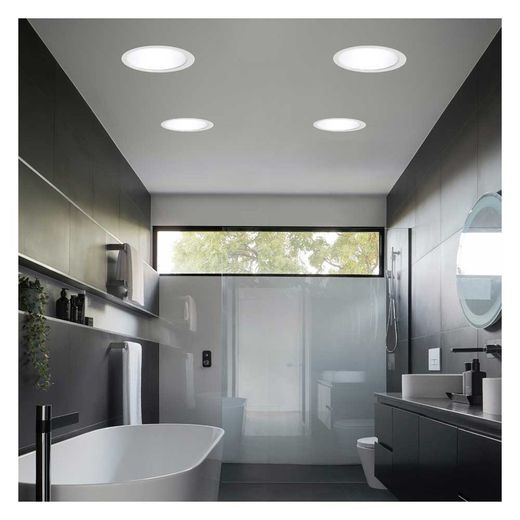 Fueva 5 chroom inbouw badkamerlamp