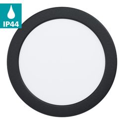 Inbouwlamp IP 44 Model Fueva 5 Kleur Zwart 170mm