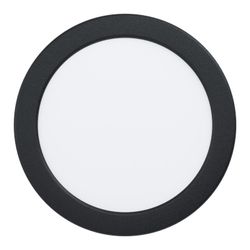 Inbouwlamp IP 44 Model Fueva 5 Kleur Zwart 170mm