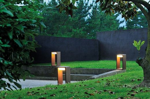 Lampe d'extérieur Beacon Frame Led Corten