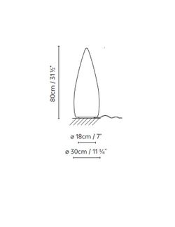 Kanpazar 80b led decoratieve lamp