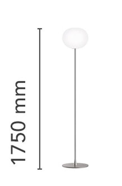 Matzwarte Glo-Ball F2 lamp