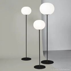 Matzwarte Glo-Ball F2 lamp