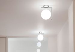 Lampe Ic C/W1 Eu/Sa Argent