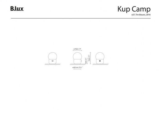 Kup Camp koperen batterij-binnenlamp