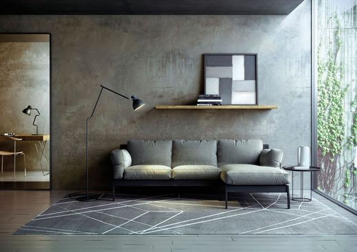 Indoor Floor Lamp Blux System F30 Black