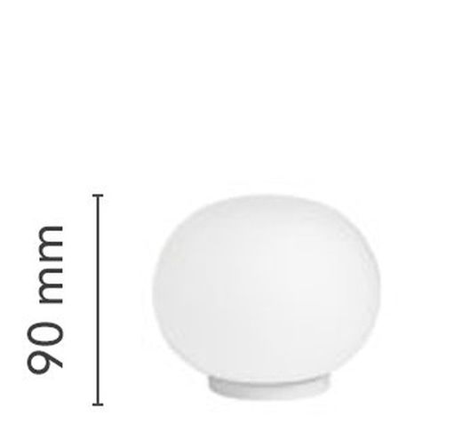 Mini Glo-Ball T-lamp Wit