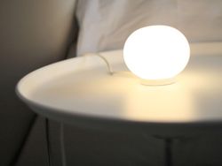 Mini Glo-Ball T-lamp Wit