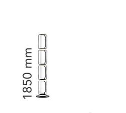 Noctambule 4 Lage Cilinders vloerlamp