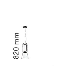 Noctambule s 1 niedrige Zylinderlampe & mit eu/us/sa