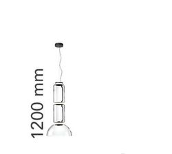 Noctambule Lampe s 2 niedrige Zylinder & schüssel eu/us/sa