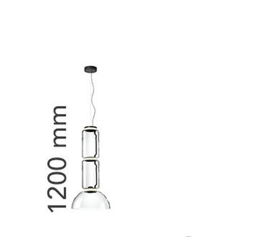 Noctambule Lampe s 2 niedrige Zylinder & schüssel eu/us/sa