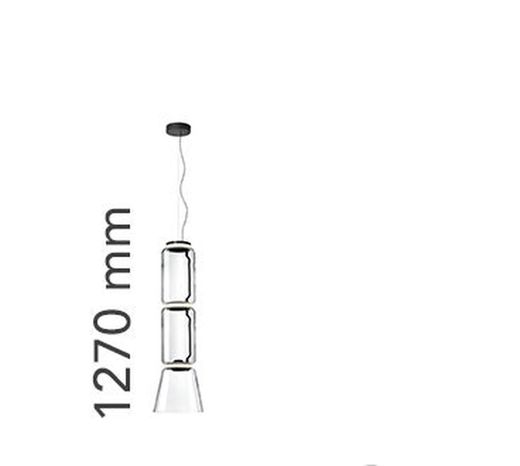 Noctambule Lampe s 2 niedrige Zylinder & mit eu/us/sa