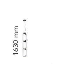 Noctambule s Lampe mit 3 hohen Zylindern