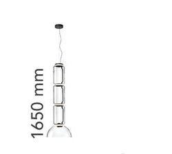 Noctambule Lampe s 3 niedrige Zylinder & schüssel eu/us/sa