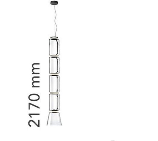 Noctambule Lampe s 4 niedrige Zylinder & mit eu/us/sa