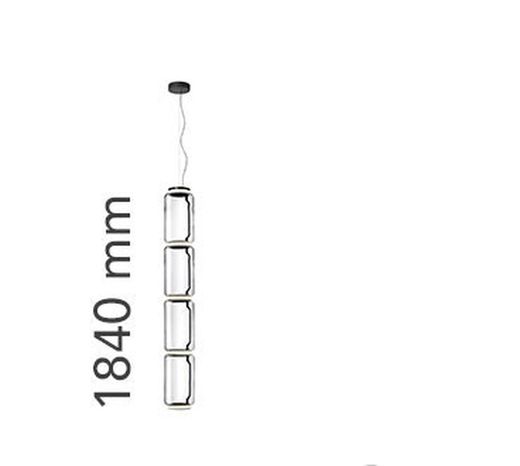 Noctambule 4 Lage Cilinders Lamp