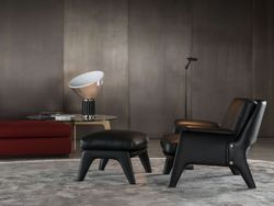 Zwarte methacrylaat LED-aanraaklamp (PMMA)