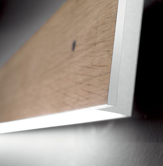 Technische Wandleuchte Marc W70 (2l) Led Grau